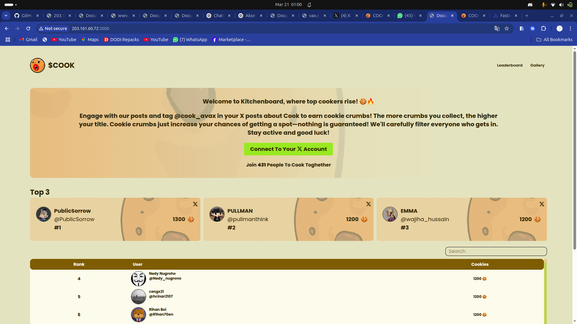 CookAvax Web3 Quest
